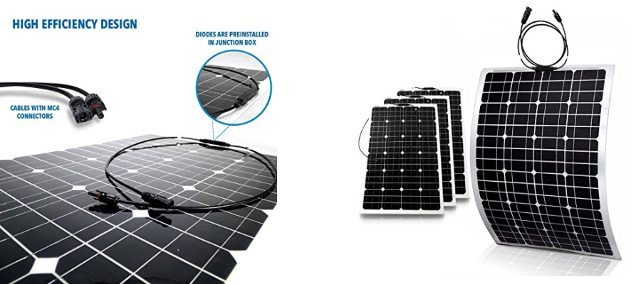 mono flexible photovoltaic solar panel